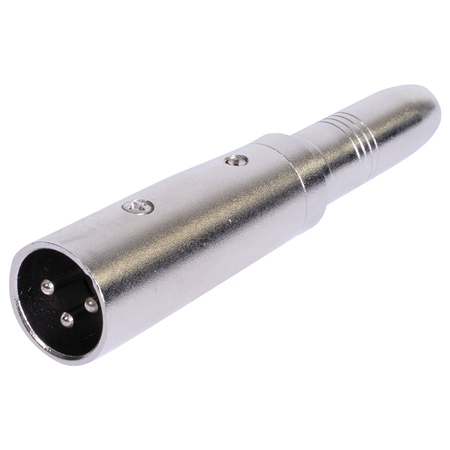 ADAPTOR XLR TATA - JACK 6.35 MAMA MONO METAL