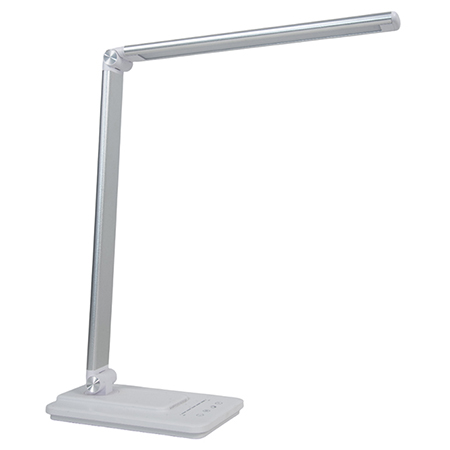 LAMPA BIROU SMART CU ACUMULATOR 8W 3IN1 INCARCARE WIRELESS- ALB