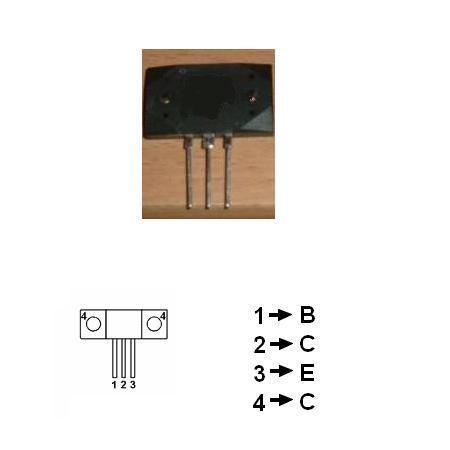 TRANZISTOR NPN PUTERE 200V 17A 200W 20MHZ