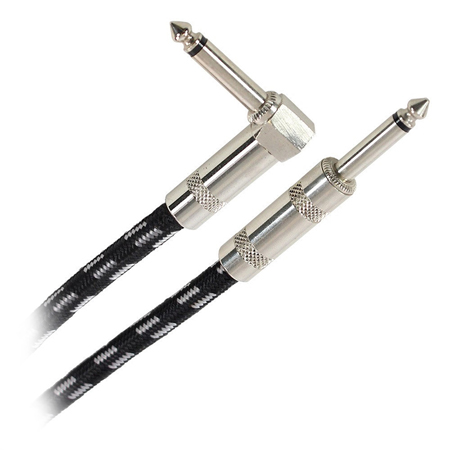 CABLU JACK 6.35 TATA 90GR MONO - JACK 6.35 TATA MONO 3M