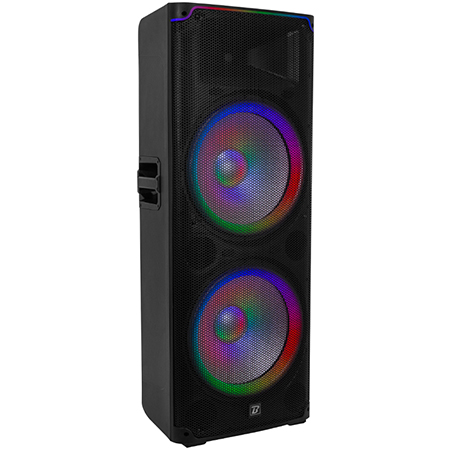 BOXA ACTIVA 250W RMS 2X15