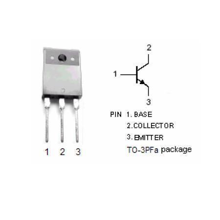 TRANZISTOR NPN COMUTATIE 10A 45W IZOLAT BU2520AF