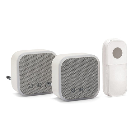 SET 2 SONERII WIRELESS 36 MELODII 150M ALIMENTARE 220-240V
