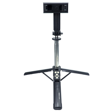 SELFIE STICK CU TREPIED 2IN1 CU BLUETOOTH SI TELECOMANDA