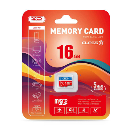 MICRO SD 16GB CL 10 UHS-1