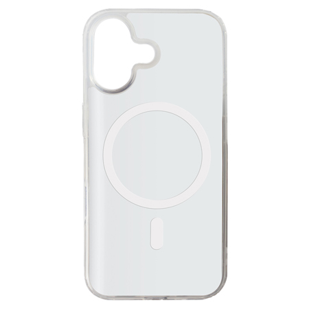 HUSA SILICON PENTRU IPHONE 15 - ALB