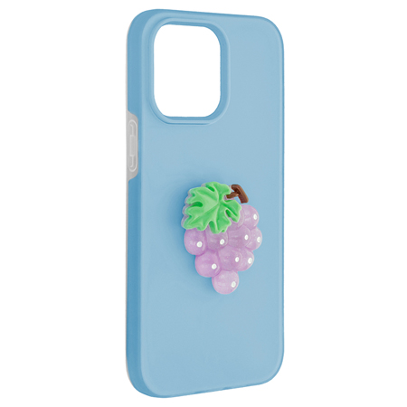 HUSA SILICON PENTRU IPHONE 15 - ALBASTRU