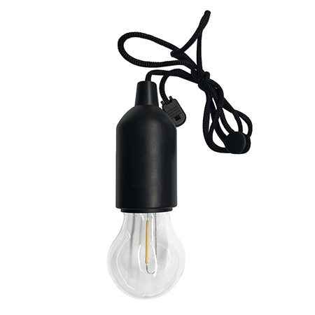 LAMPA LED RETRO CU FILAMENT CU BATERII - NEGRU