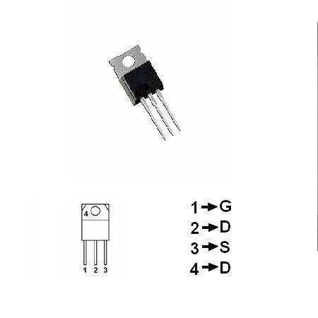 TRANZISTOR MOSFET CANAL N 60V 50A 190W 18MOHM