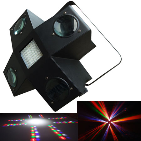 LED LIGHT 4 EYES DMX CU STROBOSCOP