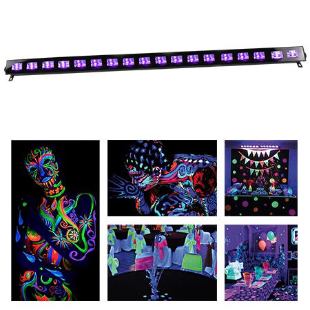 LED BAR UV 18 X 3W