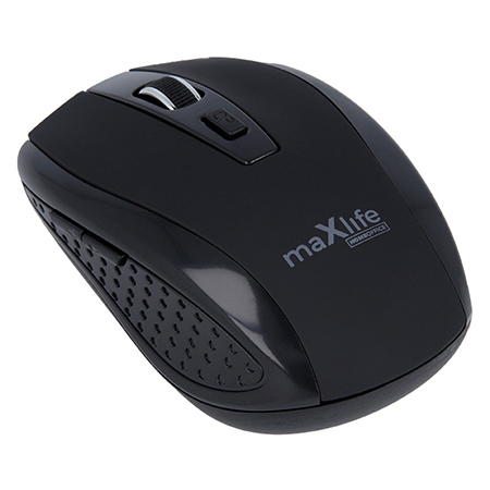MOUSE OPTIC WIRELESS 800/1000/1600 DPI - NEGRU
