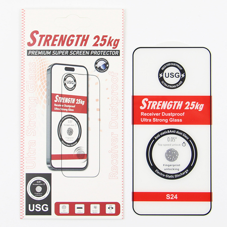 FOLIE STICLA 9D ULTRA STRONG PENTRU SAMSUNG S24 ULTRA