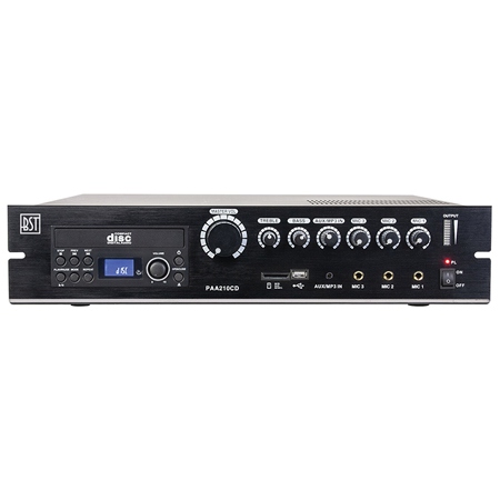 AMPLIFICATOR PA 210W CU DVD/USB/SD-MP3