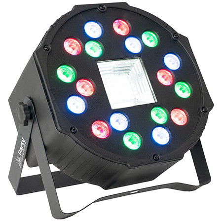 PAR LED CU STROBOSCOP 18 LED X 0.75W