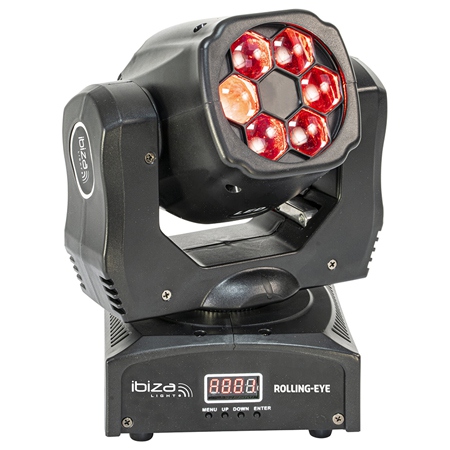 MOVING HEAD 6X12W RGBW