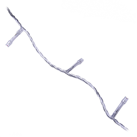 INSTALATIE CRACIUN 100 LED LUMINA CALDA 8M