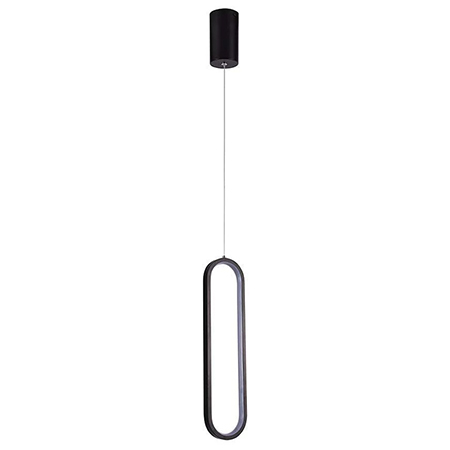 PENDUL TAVAN 9W 4000K - NEGRU