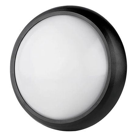 APLICA ROTUNDA LED 12W IP54 3000K ALB CALD