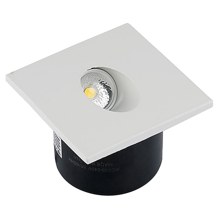 SPOT LED STEPLIGHT 3W 4000K ALB NEUTRU