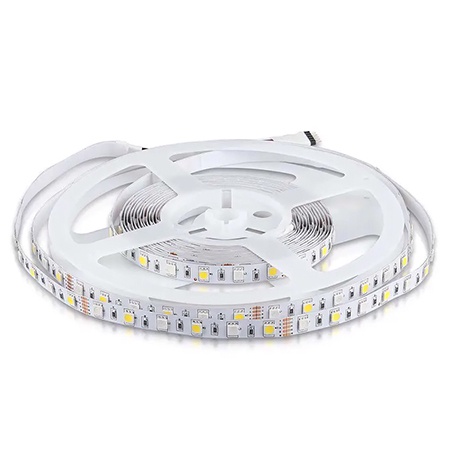 KIT BANDA LED SMD5050 RGB+W 6000K 60LED/M IP20 5M