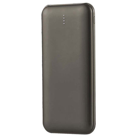 POWER BANK 10000MAH CU CABLU 30CM TIP C - GRI ANTRACIT