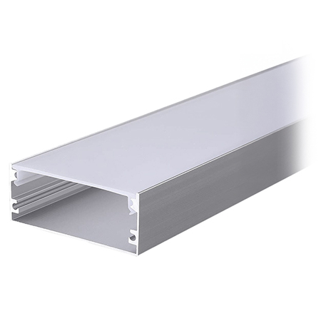 PROFIL ALUMINIU PENTRU BANDA LED 2M 50MM X 20MM