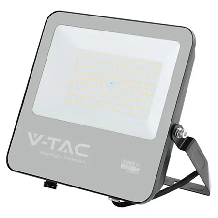 REFLECTOR LED 100W 135LM/W 4000K IP65 CABLU 1M CIP CREE - NEGRU/GRI