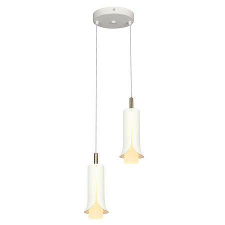 CORP ILUMINAT LED 2X5W 3000K 2000X1770MM - ALB