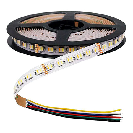 BANDA LED 24V SMD5050 24W/M 120LED/M 3IN1 IP20 5M