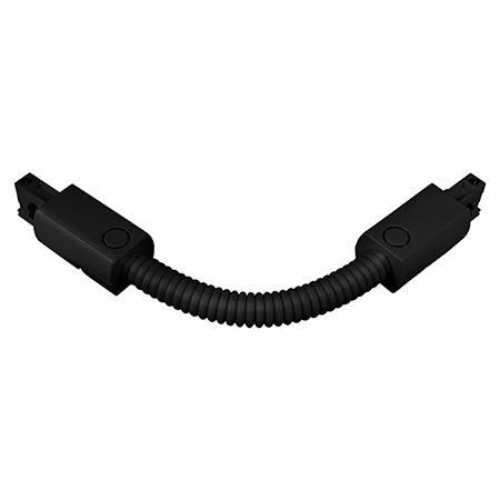 CONECTOR 4PINI FLEXIBIL SINA TRACK LIGHT - NEGRU