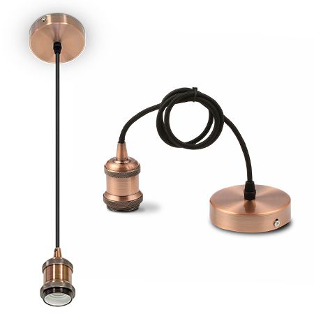 CORP SUSPENDAT PENTRU ILUMINAT MAX 60W IP20 BRONZE