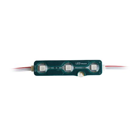 MODUL 3 LED-URI SMD5050 VERDE IP67