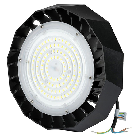 CORP ILUMINAT LED INDUSTRIAL 100W 120LM/W 4000K CIP SAMSUNG - NEGRU