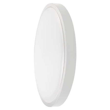 PLAFONIERA LED 18W IP44 CU SENZOR 6500K ALB RECE - ALB