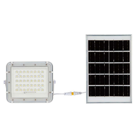 REFLECTOR CU INCARCARE SOLARA 10W 800LM 6400K - ALB