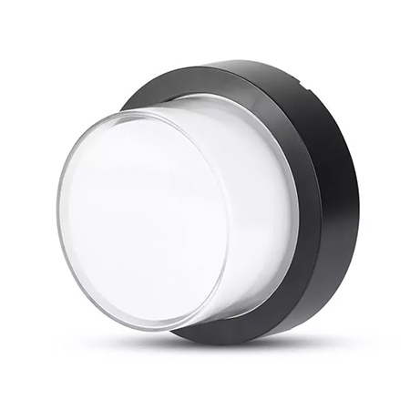 LAMPA LED 12W IP65 3000K ALB CALD - NEGRU