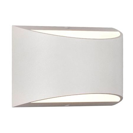 LAMPA DE PERETE LED 10W IP54 4000K ALB NEUTRU - ALB