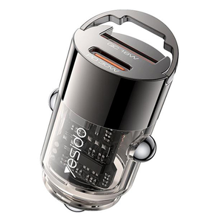 INCARCATOR AUTO PD30W USB-A SI USB-C