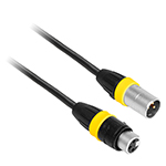 CABLU PROFESIONAL DMX IP65 XLR TATA - XLR MAMA 5M