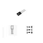 TRANZISTOR PNP 120V 1,2A 20W 160MHZ