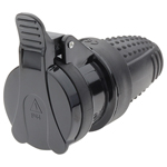 STECKER MAMA IP44 16A MAX 3500W - NEGRU