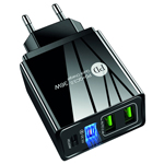 INCARCATOR RETEA FAST CHARGE 3.0 PD 20W 2.4A 36W - NEGRU
