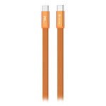 CABLU TIP C - TIP C PD 1.5M 240W  - PORTOCALIU