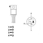 TRANZISTOR MOS CANAL N 800V 3.5A 125W
