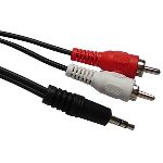 CABLU JACK 3.5 STEREO /2RCA GOLD 5M