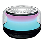 BOXA BLUETOOTH 5W CU RGB SI FM - NEGRU