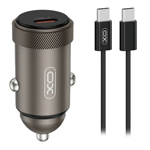 INCARCATOR AUTO PD 30W UCB-C + CABLU USB-C - USB-C
