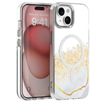 HUSA SILICON PENTRU IPHONE 15 - ALB