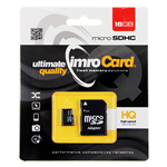 MICRO SD 16GB CL 10 UHS-1 + ADAPTOR SD